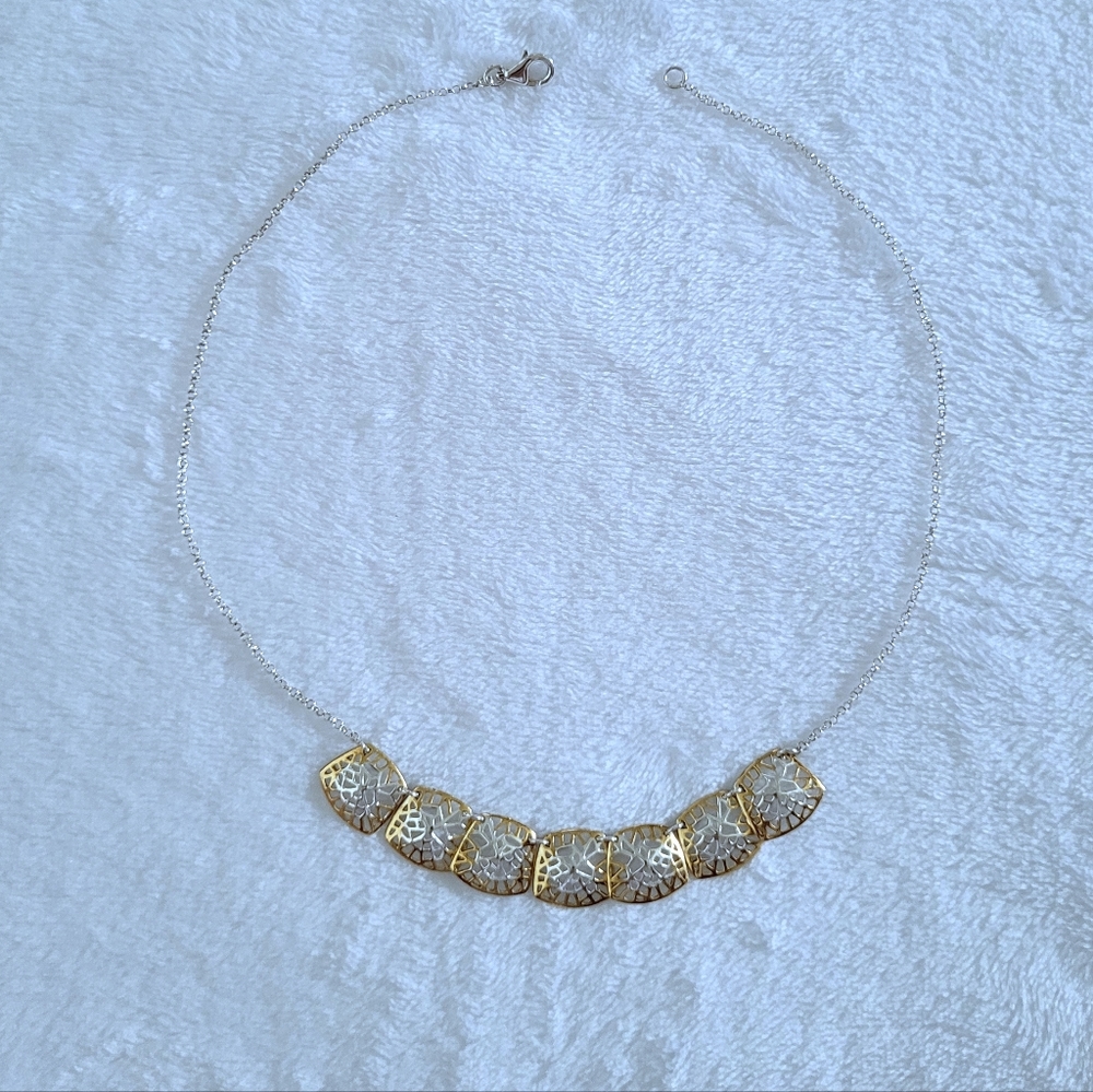 Argento Vivo Square⏹️ Plate🍽 Necklace - Picture 4 of 15